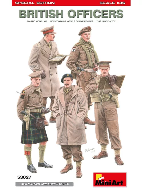 Minart - British Officers.Special Edition