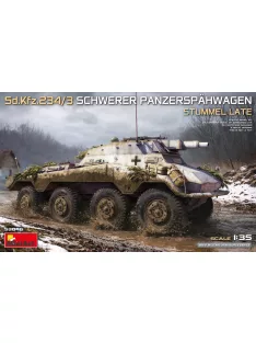   Miniart - Sd.Kfz.234/3 Schwerer Panzerspähwagen «Stummel» Late