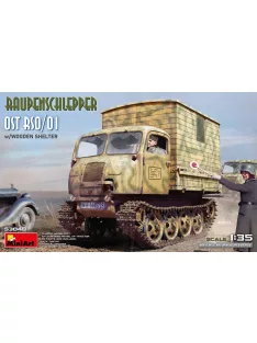 Miniart - Raupenschlepper Ost RSO/01 w/Wooden Shelter