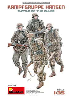 Miniart - Kampfgruppe Hansen. Battle of the Bulge
