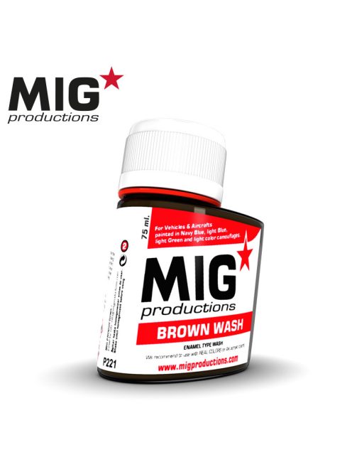 Mig Productions - Brown Wash 75Ml
