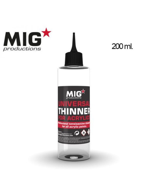 Mig Productions - Universal Thinner For Acrylics 200Ml