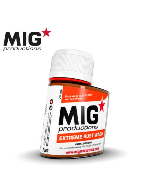 Mig Productions - Extreme Rust Wash 75Ml