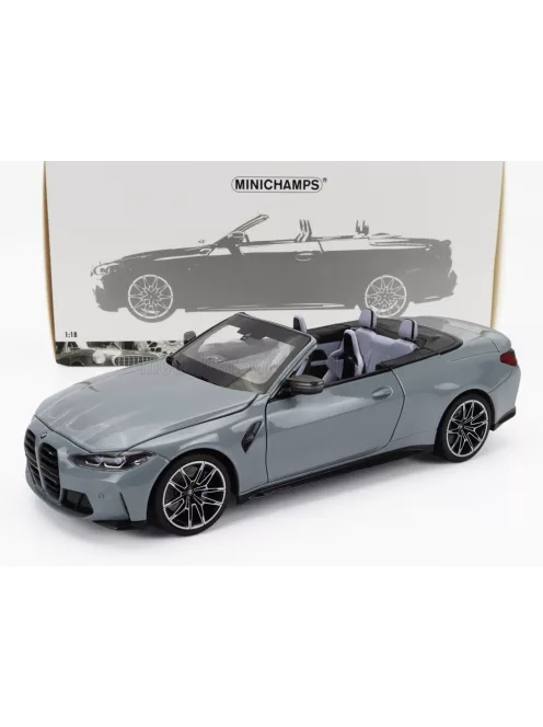 Minichamps - BMW 4-SERIES M4 (G83) CABRIOLET 2020 GREY MET