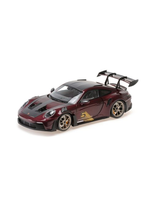 Minichamps - Porsche 911 (992) GT3RS Purple with Gold Wheels 2023Limited Edition 400 pcs.