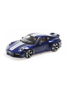   Minichamps - PORSCHE 911 992 SPORT CLASSIC COUPE 2022 BLUE MET
