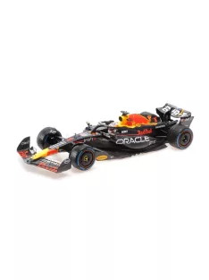   Minichamps - RED BULL F1  RB19 TEAM ORACLE RED BULL RACING N 1 WORLD CHAMPION WINNER DUTCH GP 2023 MAX VERSTAPPEN MATT BLUE