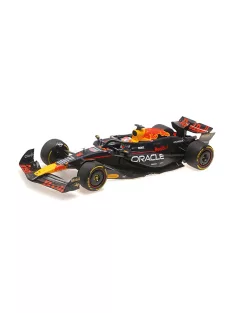   Minichamps - RED BULL F1  RB20 TEAM ORACLE RED BULL RACING N 1 WORLD CHAMPION WINNER CHINA GP 2024 MAX VERSTAPPEN BLUE YELLOW RED