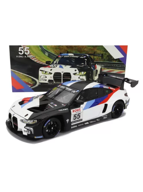 Minichamps - BMW 4-SERIES M4 GT3 TEAM BMW MOTORSPORT N 55 6h ADAC RUHR-POKAL-RENNEN 2021 PHILIPP ENG - AUGUSTO FARFUS WHITE BLACK BLUE RED