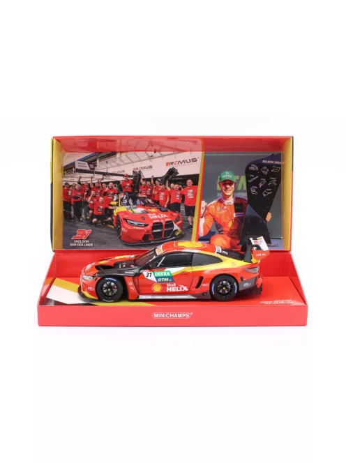 Minichamps - BMW 4-SERIES M4 GT3 TEAM SCHUBERT MOTORSPORT N 31 WINNER DTM HOCKENHEIM 2022 SHELDON VAN DER LINDE RED BLACK YELLOW