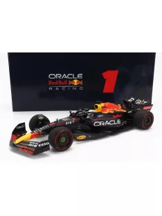   Minichamps - RED BULL F1  RB18 TEAM ORACLE RED BULL RACING N 1 WORLD CHAMPION WINNER BELGIUM GP 2022 MAX VERSTAPPEN MATT BLUE YELLOW RED