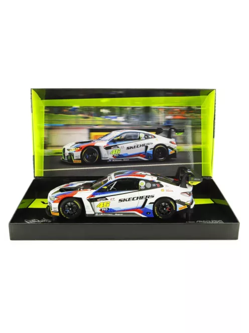 Minichamps - BMW 4-SERIES M4 GT3 TEAM WRT N 46 12h BATHURST 2024 VALENTINO ROSSI - MAXIME MARTIN - RAFFAELE MARCIELLO WHITE