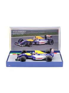   Minichamps - WILLIAMS F1  FW14B RENAULT N 5 WORLD CHAMPION SEASON 1992 NIGEL MANSELL BLUE YELLOW WHITE
