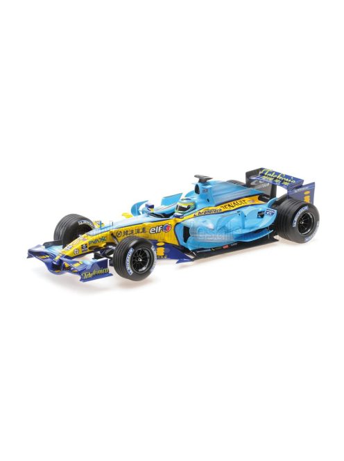 Minichamps - RENAULT F1  R26 TEAM MILD SEVEN RENAULT F1 N 2 3rd CHINA GP 2006 GIANCARLO FISICHELLA LIGHT BLUE YELLOW