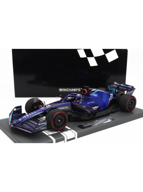 Minichamps - WILLIAMS F1 FW44 TEAM WILLIAMS RACING N 23 BAHRAIN GP 2022 ALEXANDER ALBON BLUE