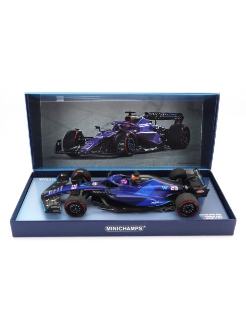 Minichamps - WILLIAMS F1  FW45 TEAM WILLIAMS RACING N 23 SEASON 2023 ALEXANDER ALBON BLUE