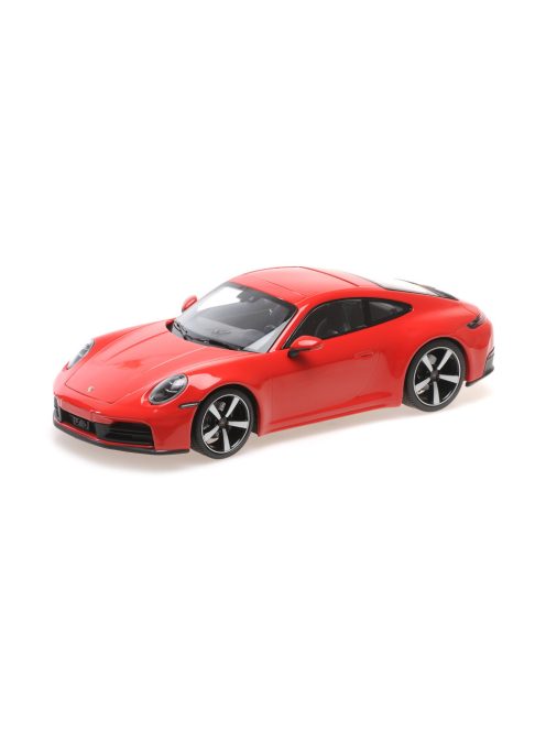 Minichamps - 1:18 Porsche 911 (992.2) Carrera Coupe, Red, 2024 - Minichamps