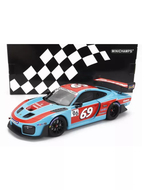 Minichamps - PORSCHE 935/19 BASE GT2 RS HERBERT MOTORSPORT N 96 SUPERSPORTSCAR WEEKEND 2019 RED BLUE