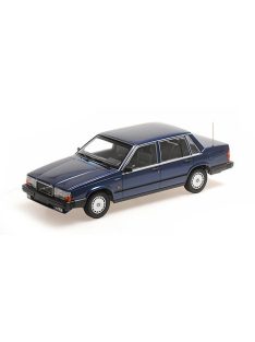   Minichamps - 1:18 VOLVO 740 GL – 1986 – DARK BLUE METALLIC - MINICHAMPS