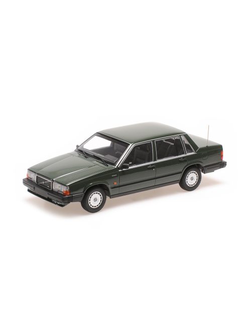 Minichamps - 1:18 VOLVO 740 GL - 1986 - DARK GREEN - MINICHAMPS