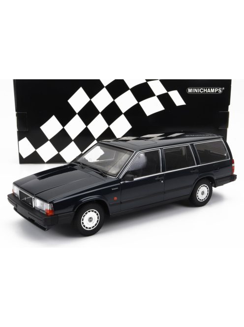 Minichamps - VOLVO 740GL SW STATION WAGON 1986 DARK GREEN