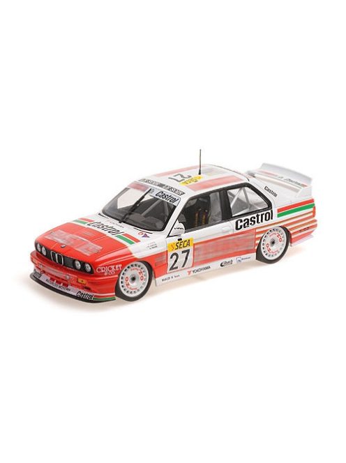 Minichamps - 1:18 Bmw M3 - Bigazzi Team - Soper /Hahne / Martin - 4Th Place 24Hspa 1990
