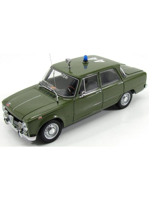 Minichamps - ALFA ROMEO EXCLUSIVE FOR ITALY - GIULIA SUPER 1.6 CARABINIERI (POLICE) 1970 GREEN