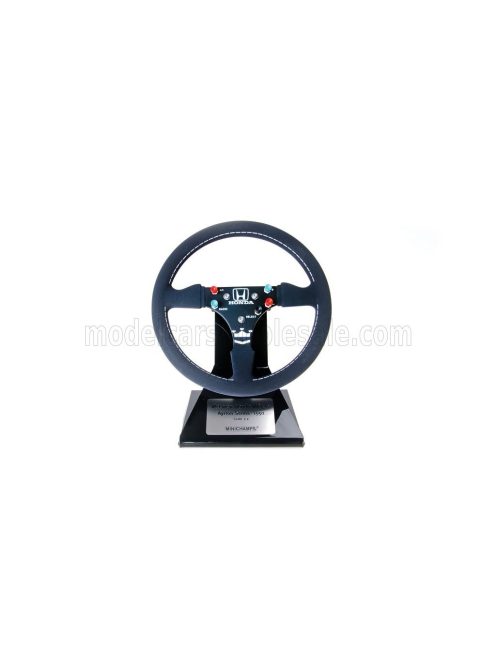 Minichamps - ACCESSORIES STEERING WHEEL - VOLANTE F1  McLAREN HONDA MP4/6 AYRTON SENNA WORLD CHAMPION SEASON 1991 BLACK
