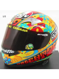   Minichamps - AGV CASCO HELMET GP VALENCIA 2003 WORLD CHAMPION MOTO GP 2003 VALENTINO ROSSI VARIOUS