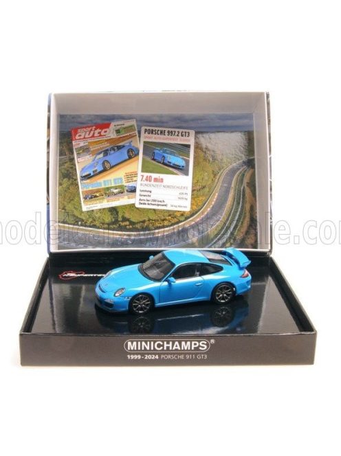 Minichamps - PORSCHE 911 997-2 GT3 COUPE 2009 BLUE