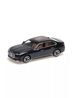 Minichamps - BMW I7 - 2023 - MATT BLUE METALLIC