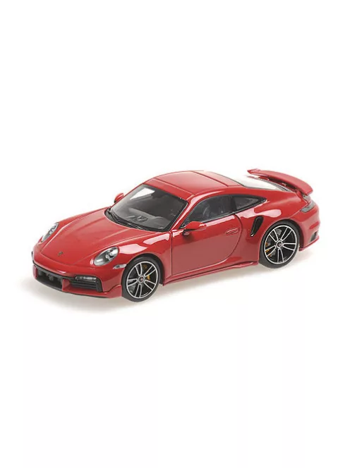 Minichamps - 1:43 Porsche 911 (992) Turbo S Coupe Sport Design - 2021 - Red