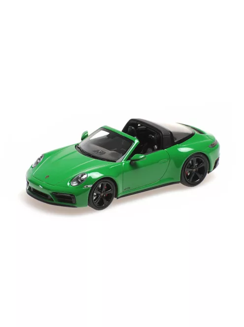 Minichamps - 1:43 PORSCHE 911 (992) TARGA 4 GTS - 2022 - GREEN - MINICHAMPS