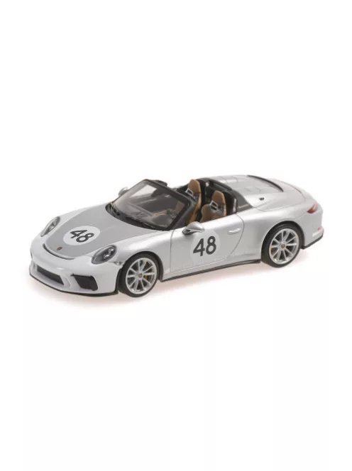 Minichamps - 1:43 Porsche 911 (991) Speedster - 2019 - Silver (Heritage Paket)