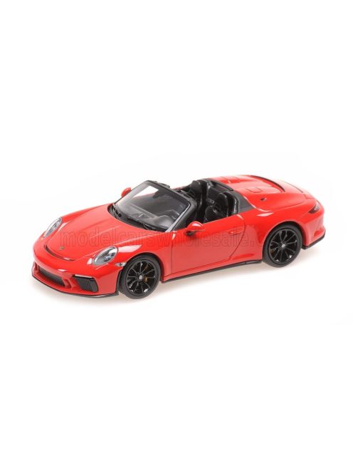 Minichamps - PORSCHE 911 991 SPEEDSTER CABRIOLET OPEN 2019 RED