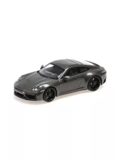   Minichamps - 1:43 PORSCHE 911 (992) CARRERA 4 GTS – 2019 – GREEN METALLIC - MINICHAMPS