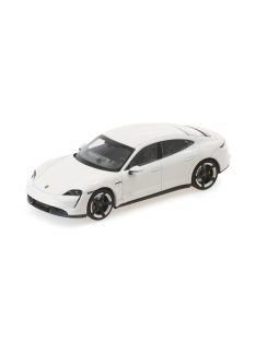   Minichamps - 1:43 Porsche Taycan Turbo S, Carrara White Metallic, 2019 - Limited Edition 462 pcs. - Minichamps