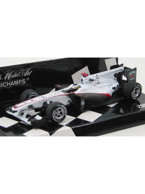 Minichamps - SAUBER F1 C29 N 22 RACE VERSION 2010 P.DE LA ROSA WHITE GREY MET