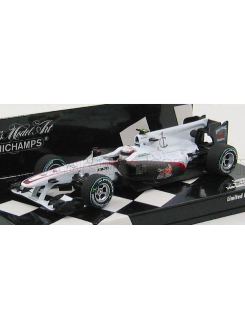 Minichamps - SAUBER F1  C29 N 23 GP JAPAN 2010 K.KOBAYASHI WHITE GREY MET