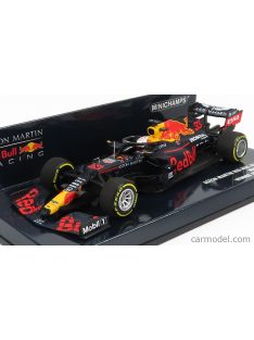   Minichamps - Red Bull F1 Rb16 Honda Team Aston Martin N 33 Winner Abu Dhabi Gp 2020 Max Verstappen Matt Blue Red Yellow