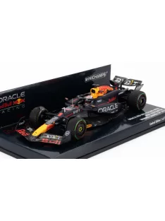   Minichamps - RED BULL F1  RB20 TEAM ORACLE RED BULL RACING N 1 WORLD CHAMPION WINNER CANADA GP 2024 MAX VERSTAPPEN BLUE YELLOW RED