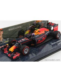   Minichamps - Red Bull F1 Rb12 Tag Heuer N 33 3Rd German Gp 2016 Max Verstappen Matt Blue Red Yellow