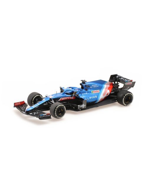 Minichamps - 1:43 ALPINE F1 TEAM A521 – FERNANDO ALONSO – HUNGARIAN GP 2021 - MINICHAMPS