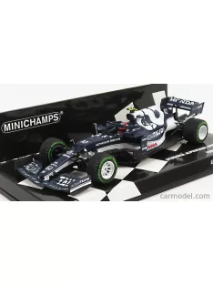   Minichamps - Alpha Tauri F1 At02 Honda Ra620H Team Alpha Tauri N 10 Turkish Gp 2021 Pierre Gasly White Blue