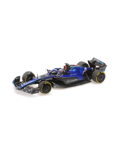 Minichamps - WILLIAMS F1 FW44 TEAM WILLIAMS RACING N 45 ITALY GP 2022 NYCK DE VRIES BLUE