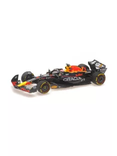   Minichamps - RED BULL F1  RB19 TEAM ORACLE RED BULL RACING N 1 WORLD CHAMPION WINNER BRITISH GP 2023 MAX VERSTAPPEN MATT BLUE