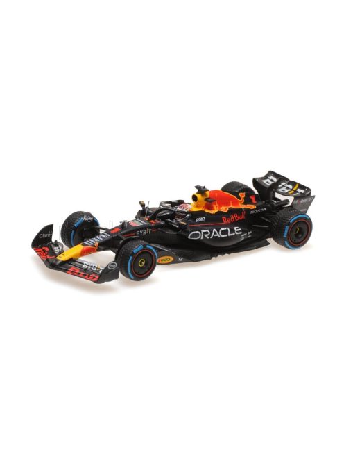 Minichamps - RED BULL F1  RB19 TEAM ORACLE RED BULL RACING N 1 WORLD CHAMPION WINNER DUTCH GP 2023 MAX VERSTAPPEN MATT BLUE