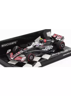   Minichamps - HAAS F1  FW24 TEAM MONEYGRAM HAAS N 27 SEASON 2024 NICO HULKENBERG BLACK WHITE