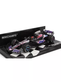   Minichamps - ALPINE F1  A524 TEAM BWT ALPINE N 31 SEASON 2024 ESTEBAN OCON BLACK BLUE PINK
