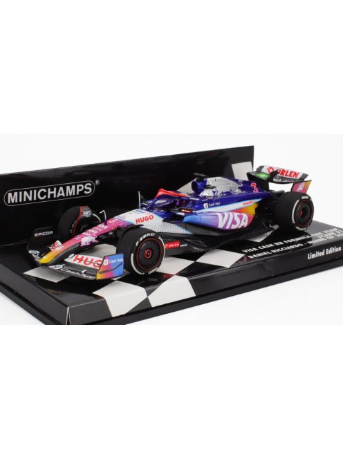 Minichamps - RACING BULLS F1 VCARB-01 TEAM VISA CASH APP N 3 MIAMI GP 2024 DANIEL RICCIARDO VARIOUS